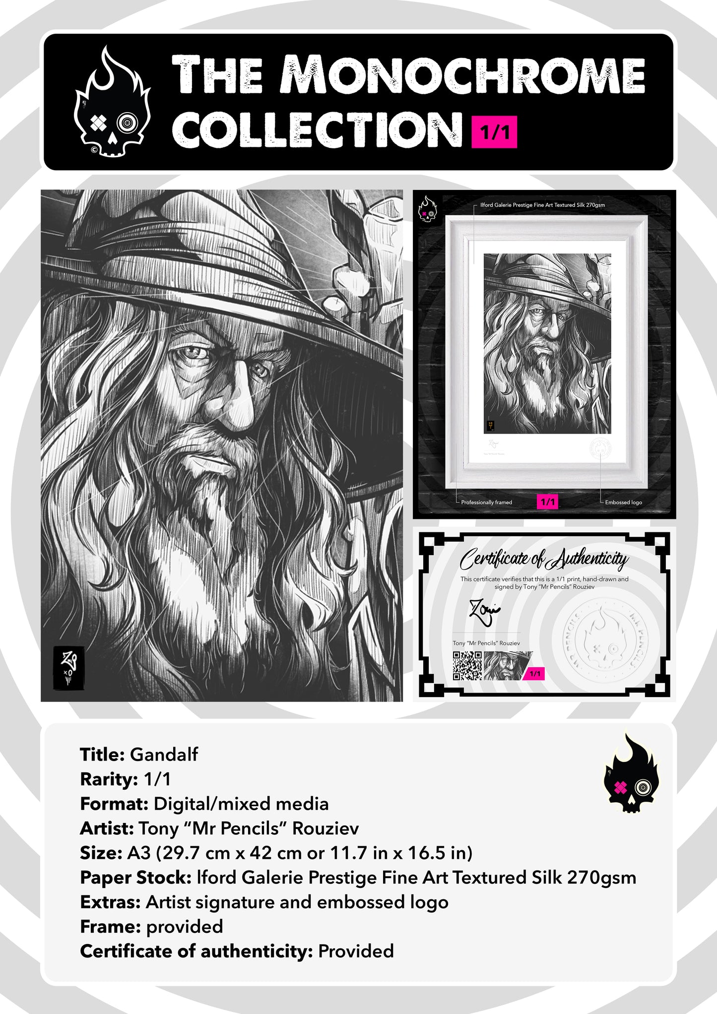 Gandalf Monochrome 1/1