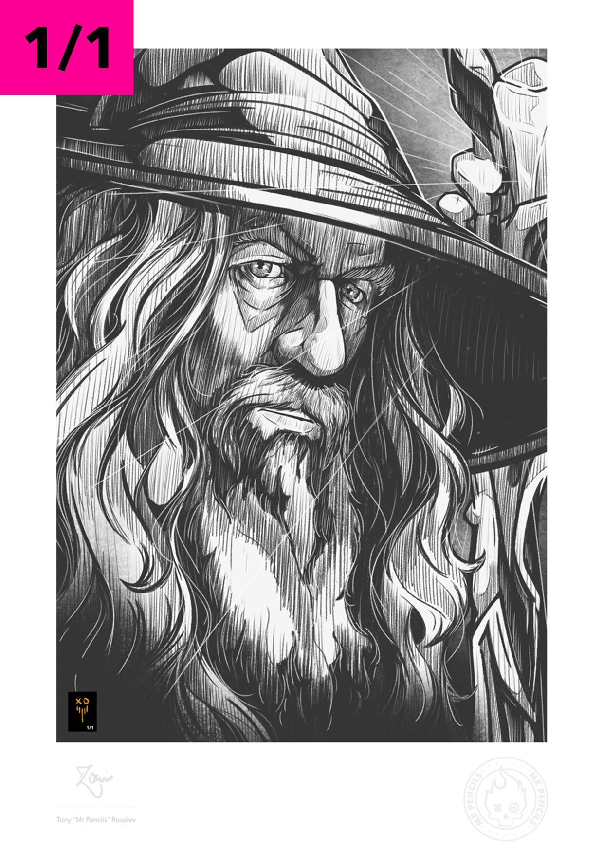 Gandalf Monochrome 1/1