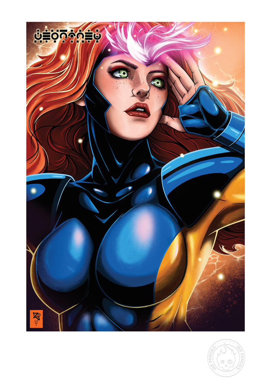 X-Men: Jean Grey Colour Print