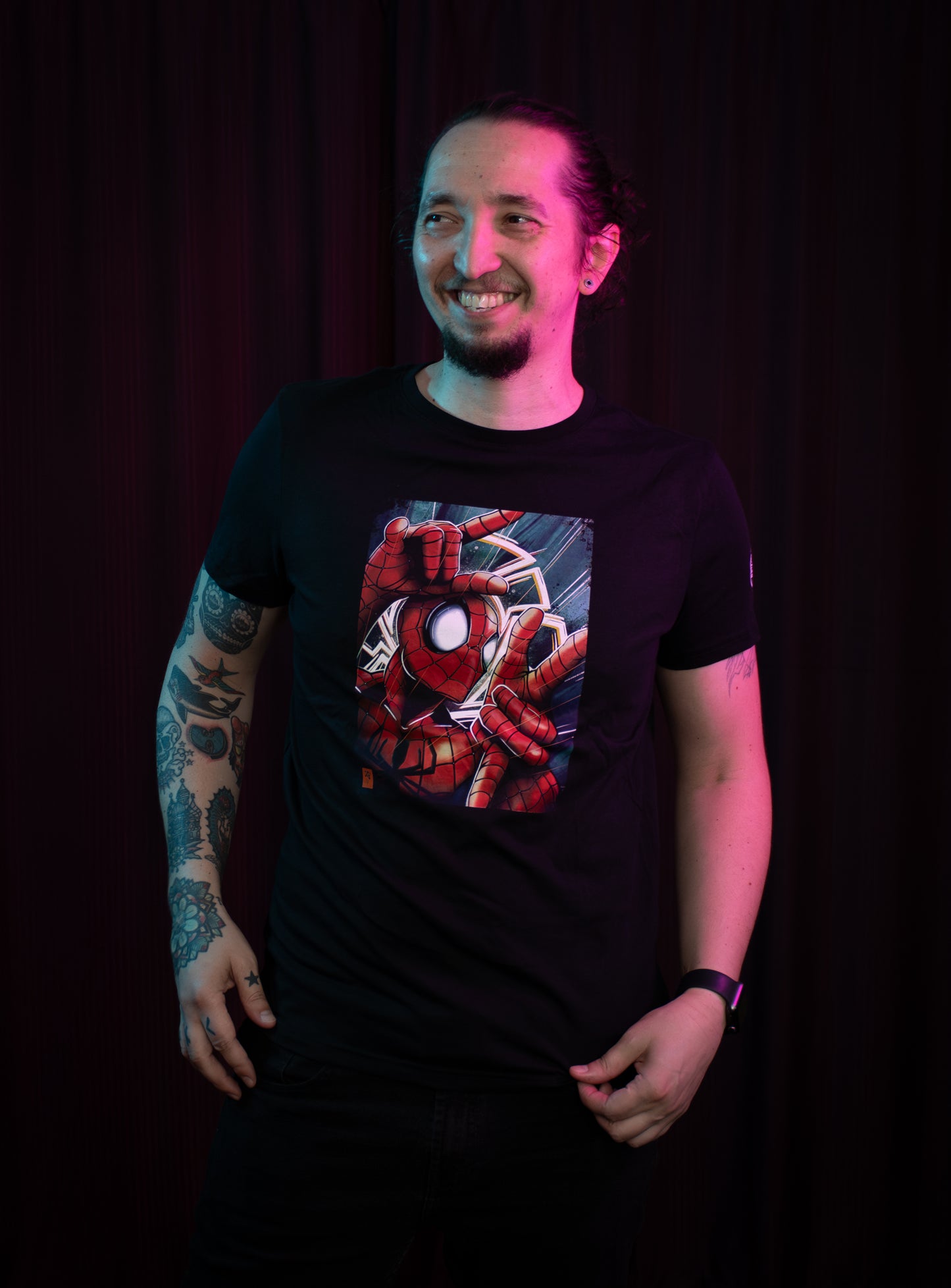 Mr Pencils Spider-Man T-shirt