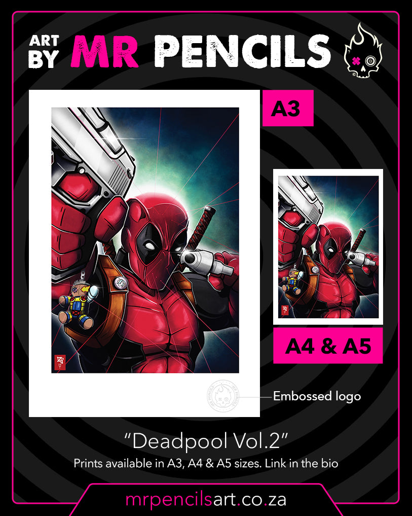 Deadpool Vol.2 Colour Print