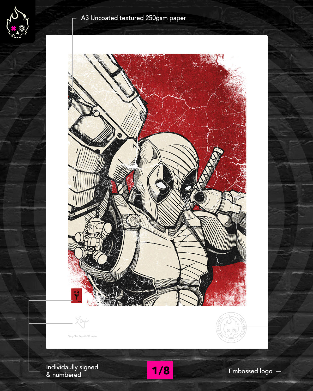 Deadpool Vol.2 Limited Edition Print