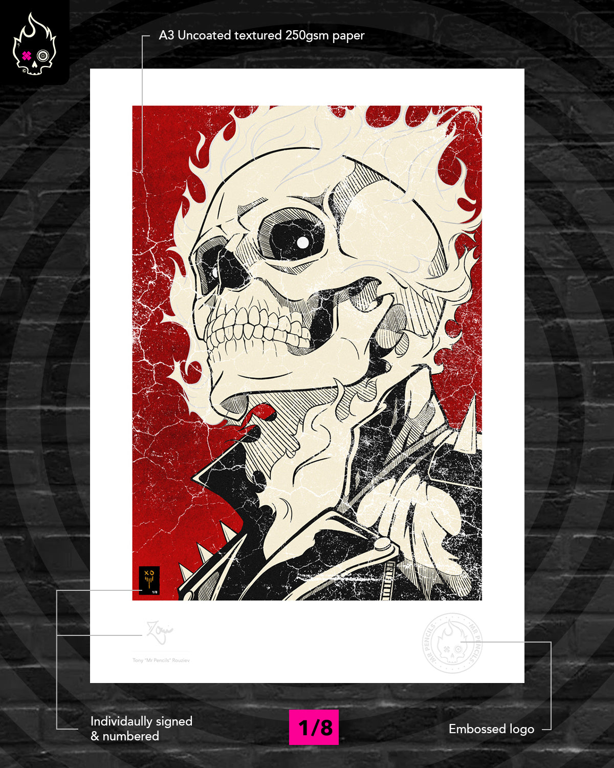 Ghost Rider Vol.2 Limited Edition Print