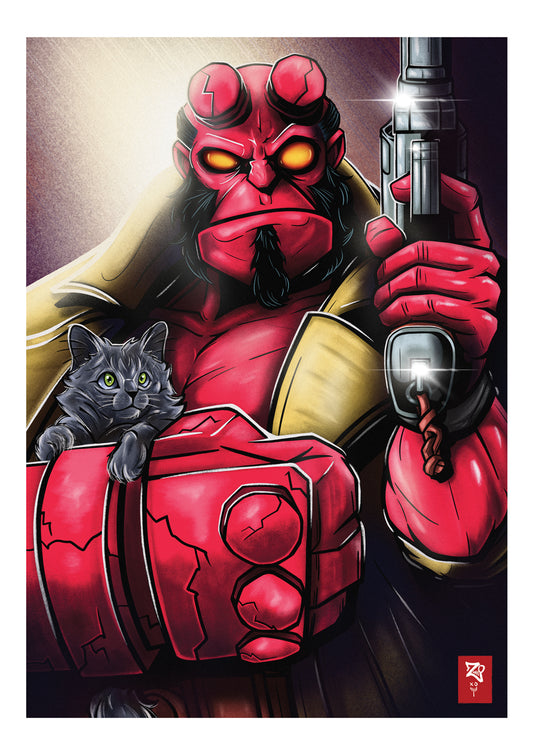 Hellboy Vol.2 Colour Print