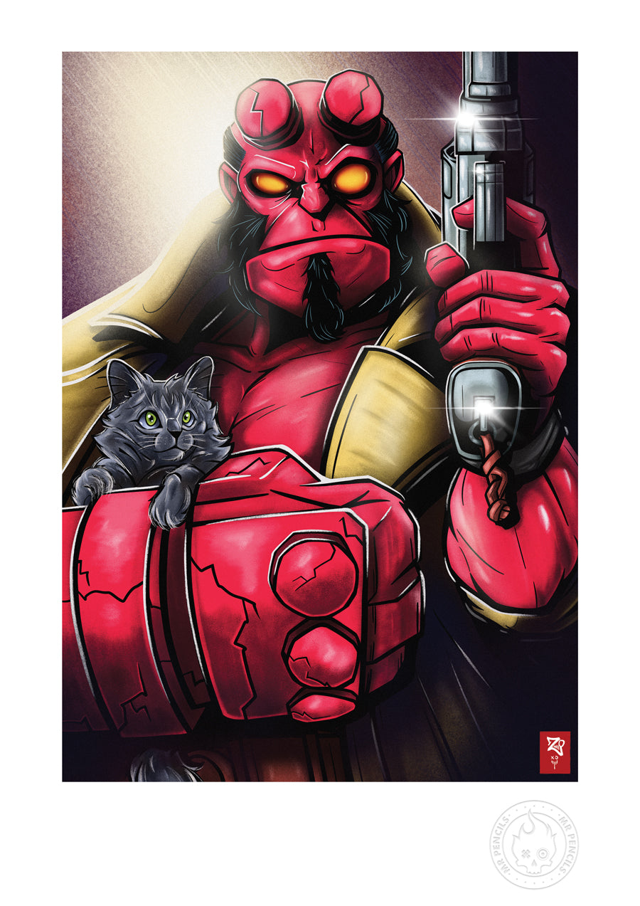 Hellboy Vol.2 Colour Print