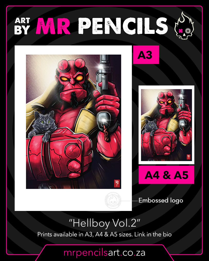 Hellboy Vol.2 Colour Print