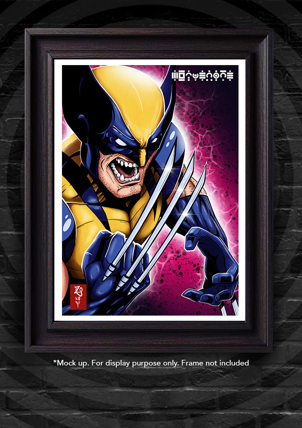 X-Men: Wolverine Colour Print