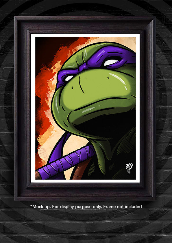 TMNT: Donatello Colour Print