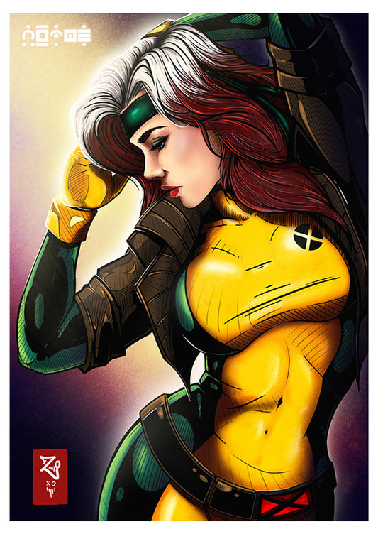 X-Men: Rogue Colour Print