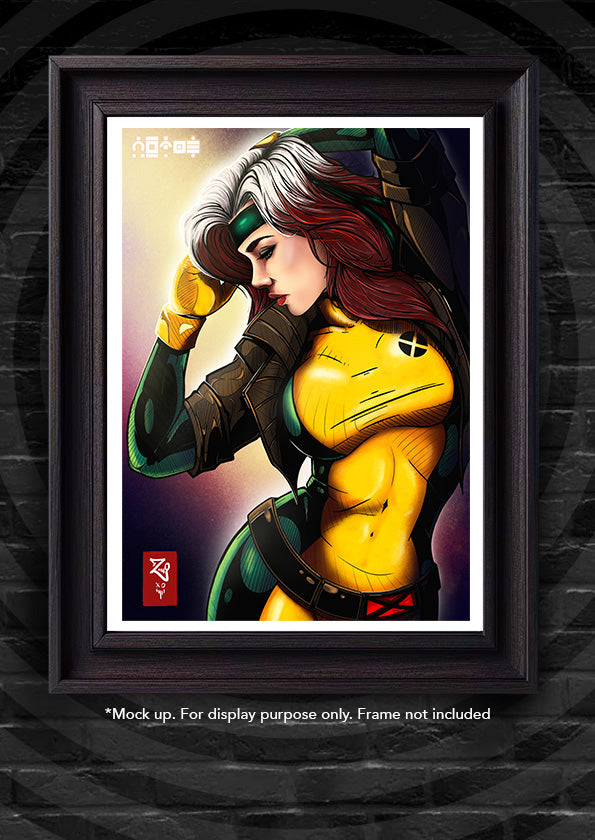 X-Men: Rogue Colour Print