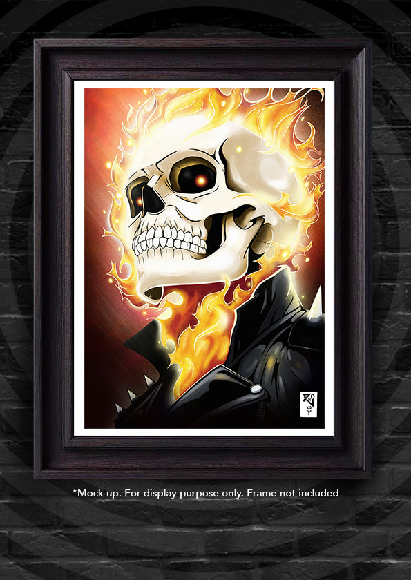 Ghost Rider Vol.2 Colour Print