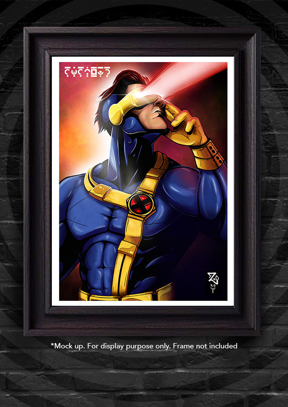 X-Men: Cyclops Colour Print