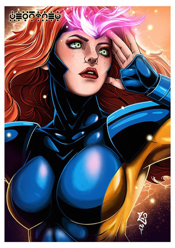 X-Men: Jean Grey Colour Print