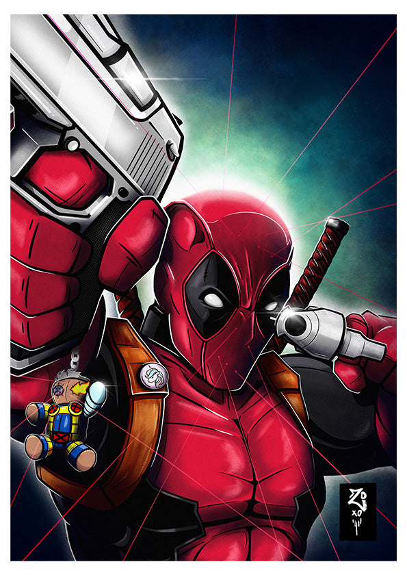 Deadpool Vol.2 Colour Print