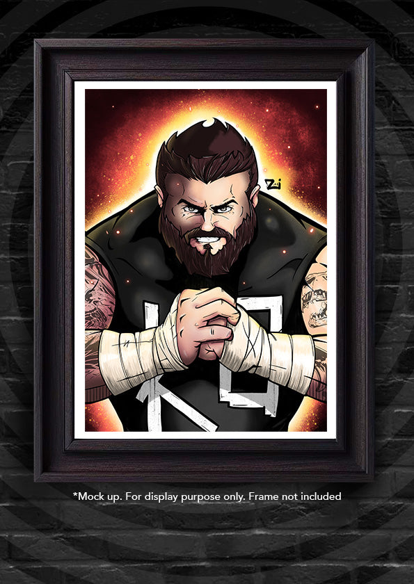 Kevin Owens A3 print