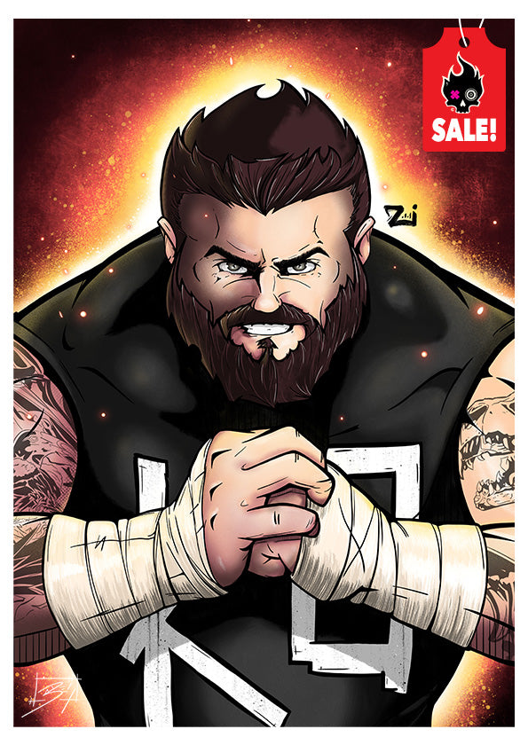 Kevin Owens A3 print