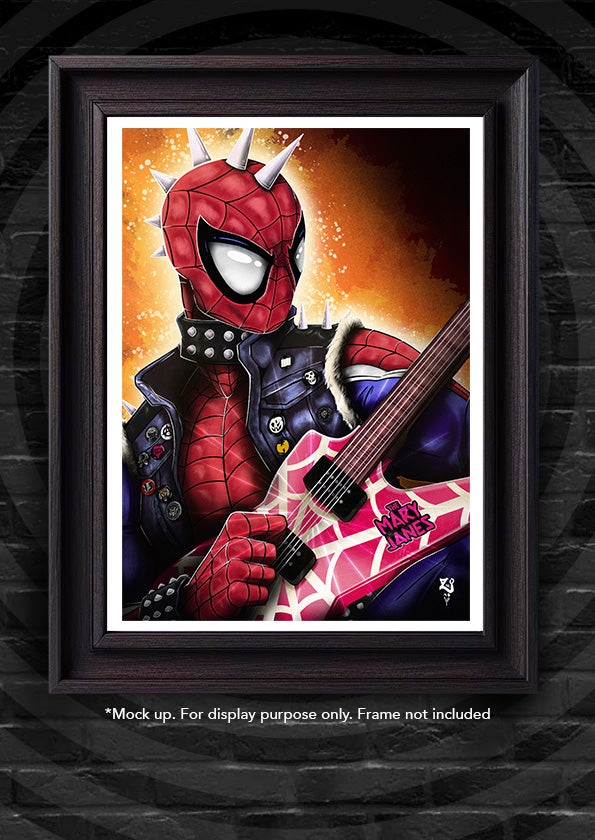 Spider-Man: Spider-Punk Colour Print