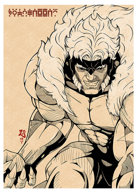 X-Men: Sabretooth Sketch Print (LIMITED EDITION)