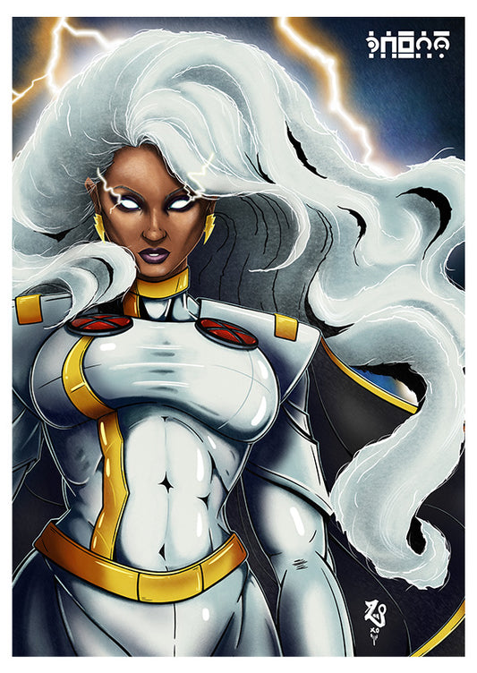 X-Men: Storm Colour Print