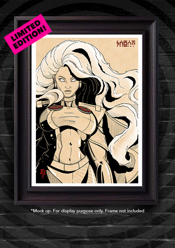 X-Men: Storm Sketch Print (LIMITED EDITION)