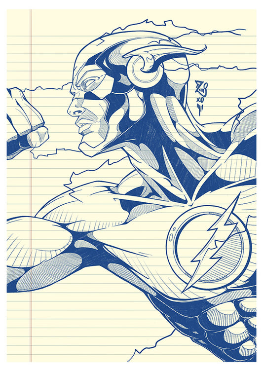 Flash Sketch Print (LIMITED EDITION)