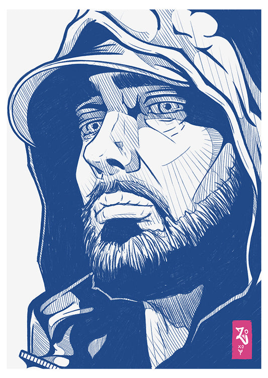 Eminem Vol.2 Sketch Print