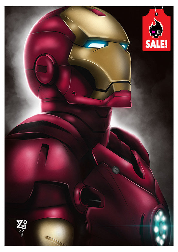 Iron Man MKIII Colour Print