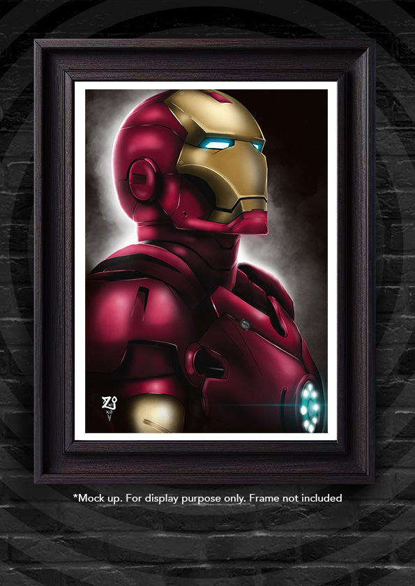 Iron Man MKIII Colour Print