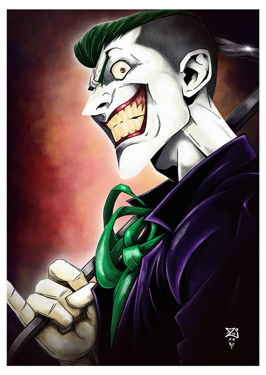 Joker Colour Print