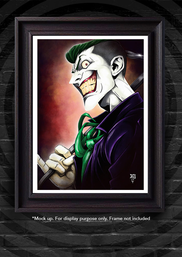 Joker Colour Print