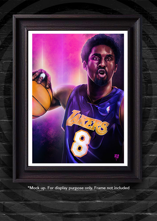 Kobe Bryant Colour Variant Print