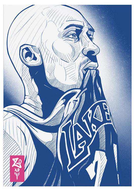 Kobe Bryant Vol.2 Sketch Print