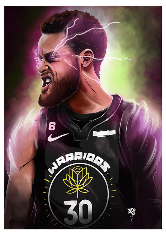 Steph Curry Vol.2 Colour Print