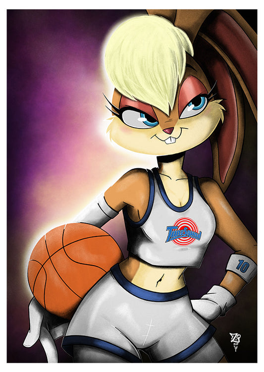 Lola Bunny Colour Print