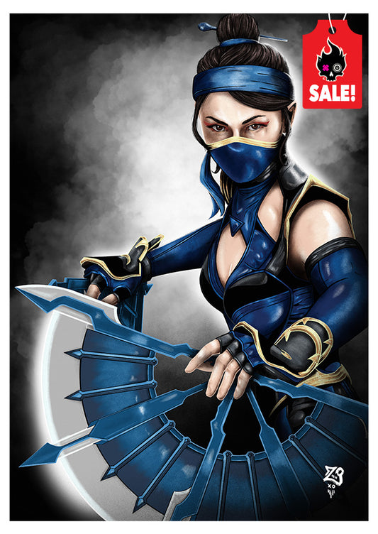 Kitana Colour Print