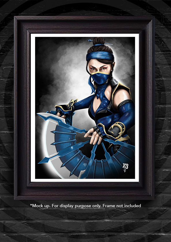 Kitana Colour Print