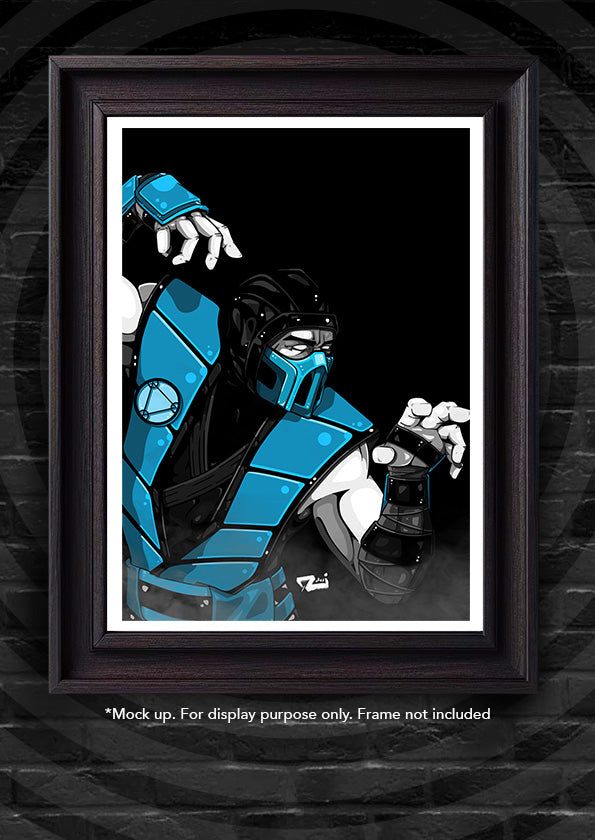 Sub-Zero Colour Print