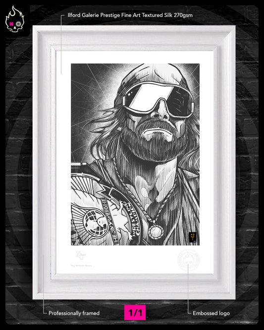 Macho Man Randy Savage Monochrome 1/1