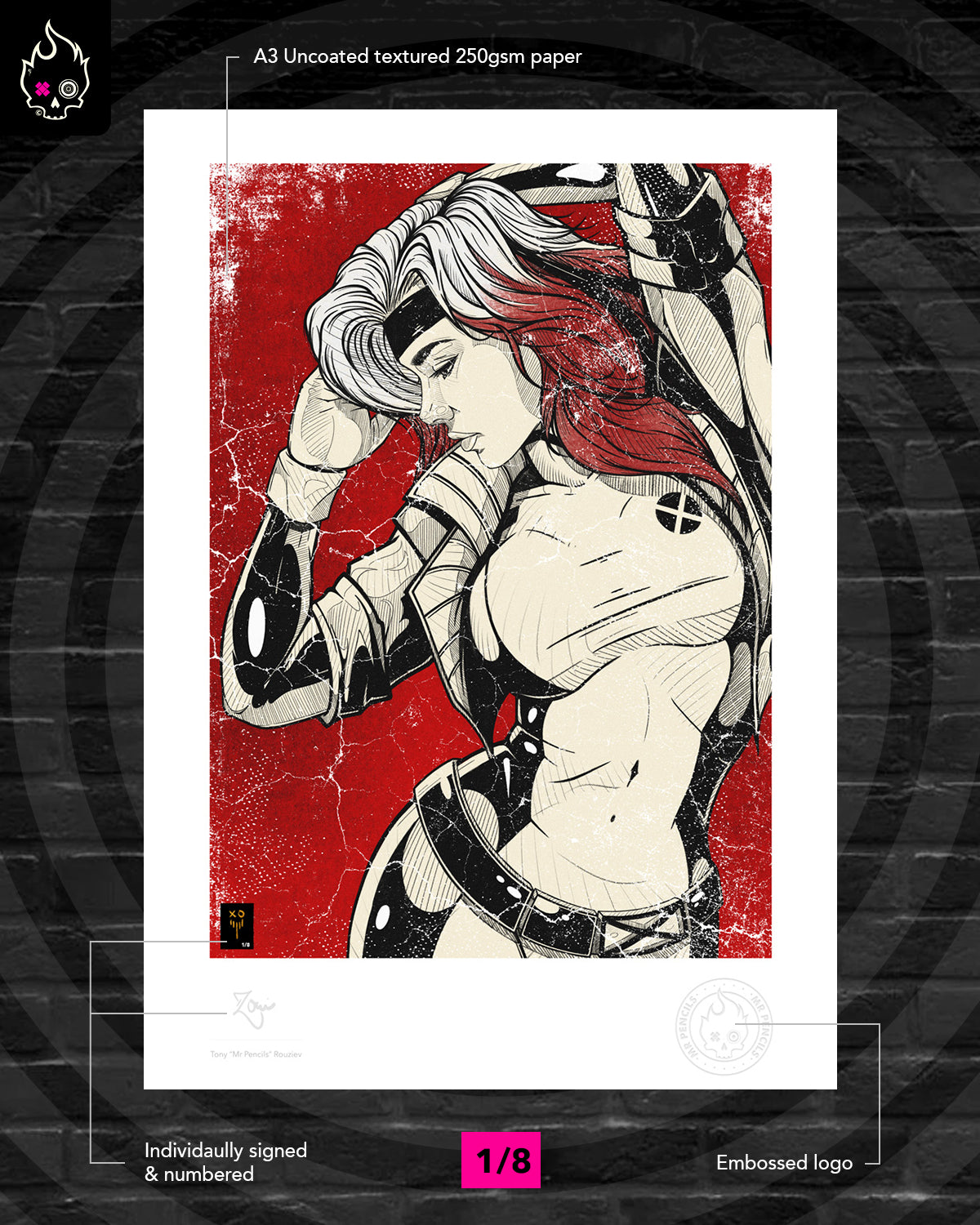 X-Men: Rogue Limited Edition Print