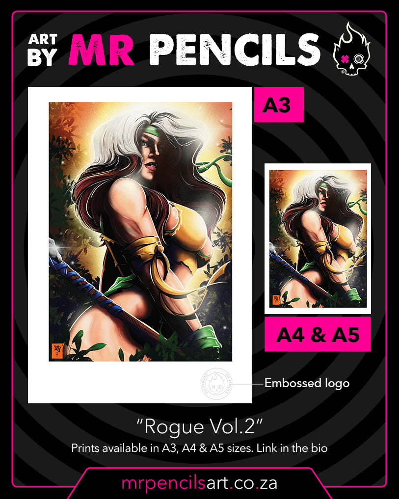 X-Men: Rogue Vol.2 Colour Print