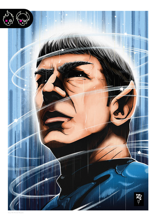 Spock Colour Print