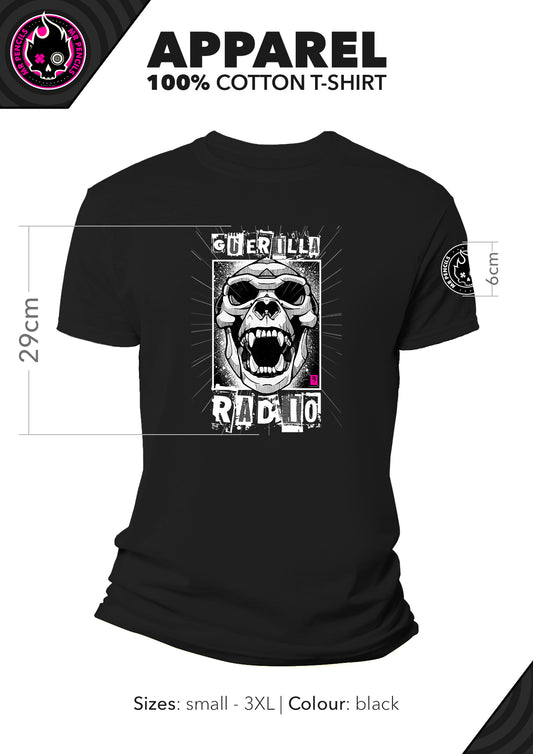 Mr Pencils Guerilla Radio T-Shirt