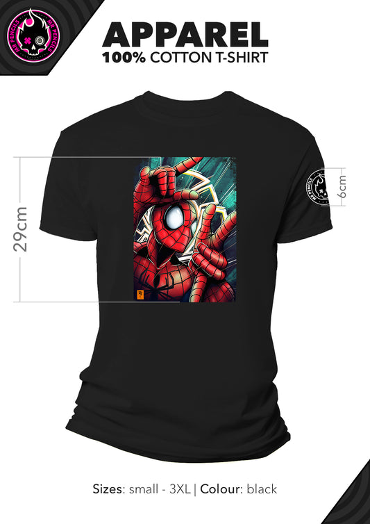 Mr Pencils Spider-Man T-shirt